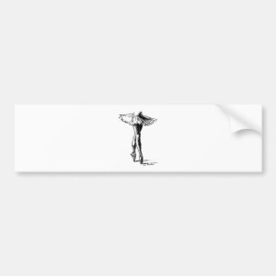 Ballet Bumper Sticker