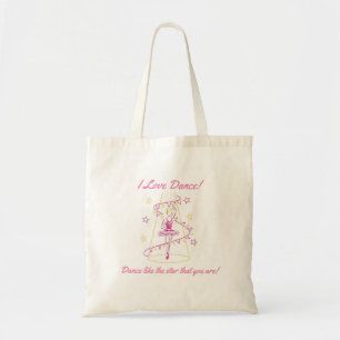 Ballet & Bunting - I Love Dance bag