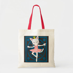 Ballet Cat Tote Bag
