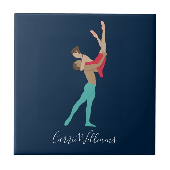 Ballet Ceramic Tile (Front)