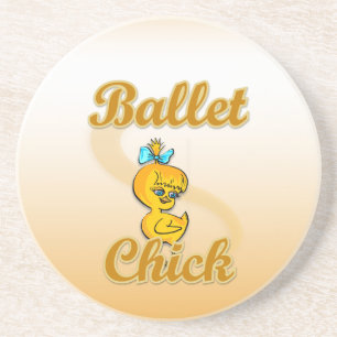 Ballet Chick Coaster