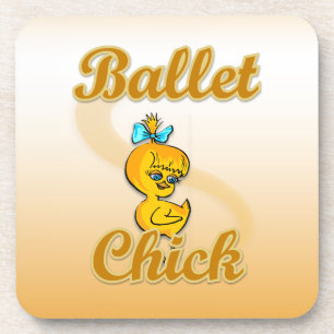 Ballet Chick Coaster