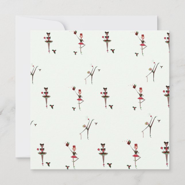  Ballet Christmas Cards (Front)