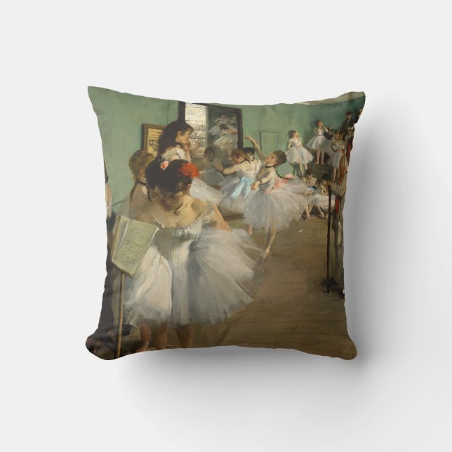 Ballet Class | Edgar Degas | Impressionist Cushion (Front)