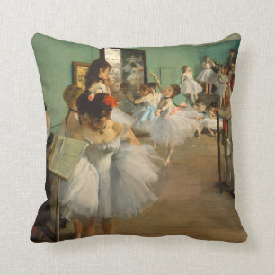 Ballet Class   Edgar Degas   Impressionist Cushion