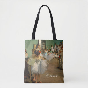 Ballet Class   Edgar Degas   Impressionist Tote Bag