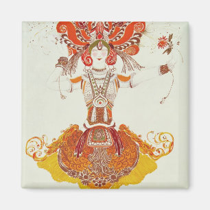 Ballet Costume for 'The Firebird', by Stravinsky Magnet