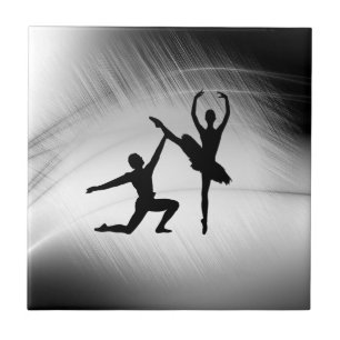 Ballet Couple Dance Ceramic Tile
