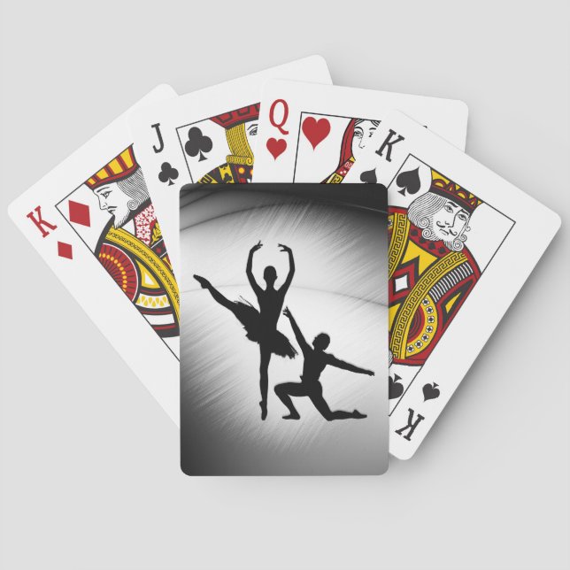 Ballet Couple Dance Playing Cards (Back)