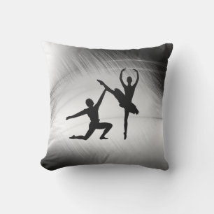 Ballet Couple Dance Throw Pillow