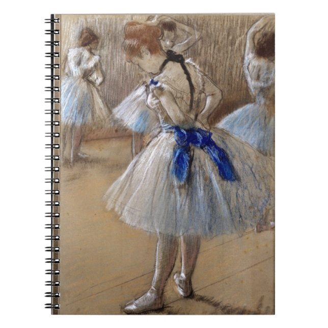 Ballet Dance Ballerina, Degas Notebook (Front)