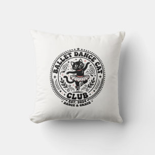 Ballet Dance Cat Pet Lover Shirt Art - Ballet Danc Cushion