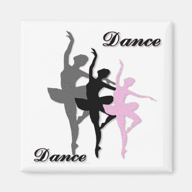 Ballet Dance magnet (Front)