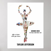 Ballet Dance Photo Collage Custom Ballerina