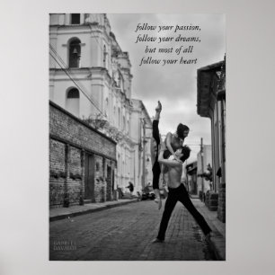 Ballet Dance Poster by Gabriel Davalos