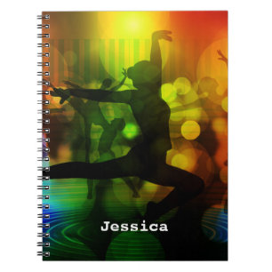 Ballet Dance Stage Personalised Notebook