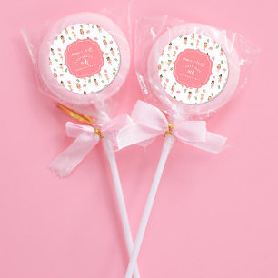 Ballet Dance & Twirl Pink Ballerina Birthday  Classic Round Sticker