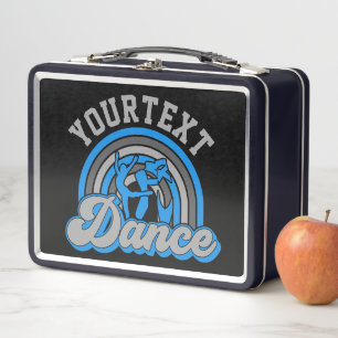 Ballet Dancer ADD TEXT Classic Dance Performer Metal Lunch Box