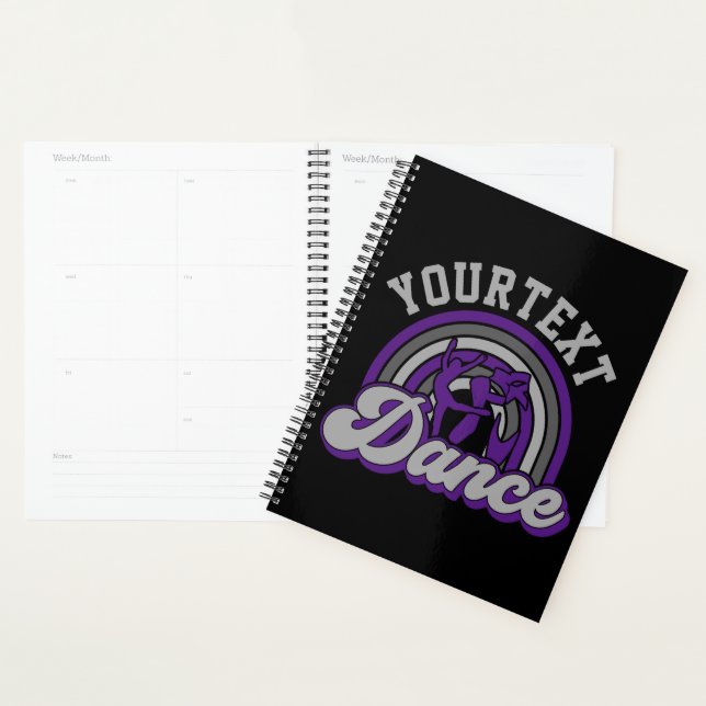 Ballet Dancer ADD TEXT Classic Dance Performer Planner (Display)