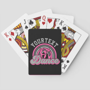 Ballet Dancer ADD TEXT Classic Dance Performer Playing Cards