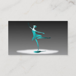 ballet dancer business card