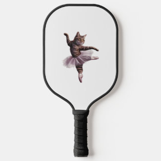 Ballet Dancer Cat  Pickleball Paddle
