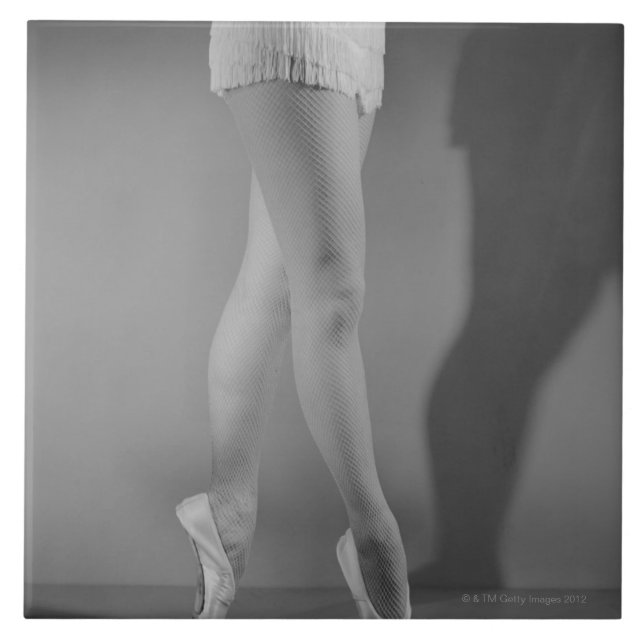 Ballet Dancer Ceramic Tile (Front)