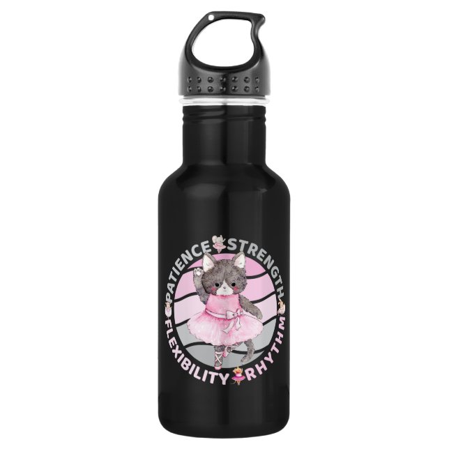 Ballet Dancer Core Values - Ballerina 532 Ml Water Bottle (Front)