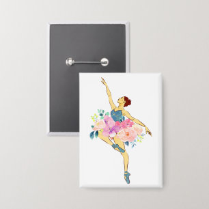 Ballet Dancer Dance Girl Ballerina Flower Floral