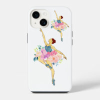 Ballet Dancer Dance Girl Ballerina Flower Floral