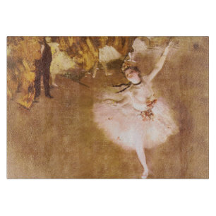 Ballet Dancer Degas Star Painting Cutting Board