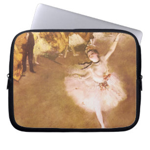Ballet Dancer Degas Star Painting Laptop Sleeve