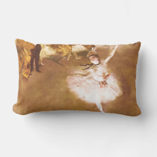 Ballet Dancer Degas Star Painting Lumbar Cushion