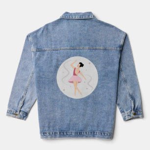 Ballet dancer denim jacket