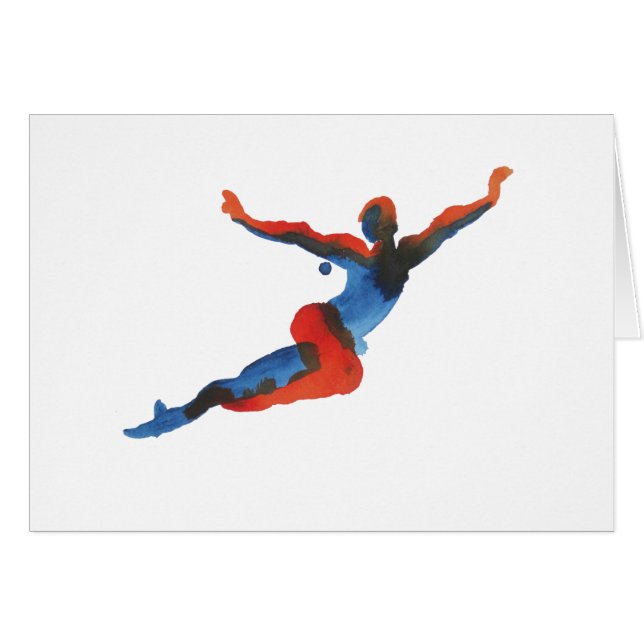 Ballet Dancer Flying (Front Horizontal)