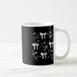 Ballet Dancer Ghost Coquette Bow Halloween Balleri Coffee Mug