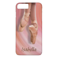 Ballet Dancer in Pink with Custom Name