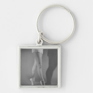 Ballet Dancer Key Ring