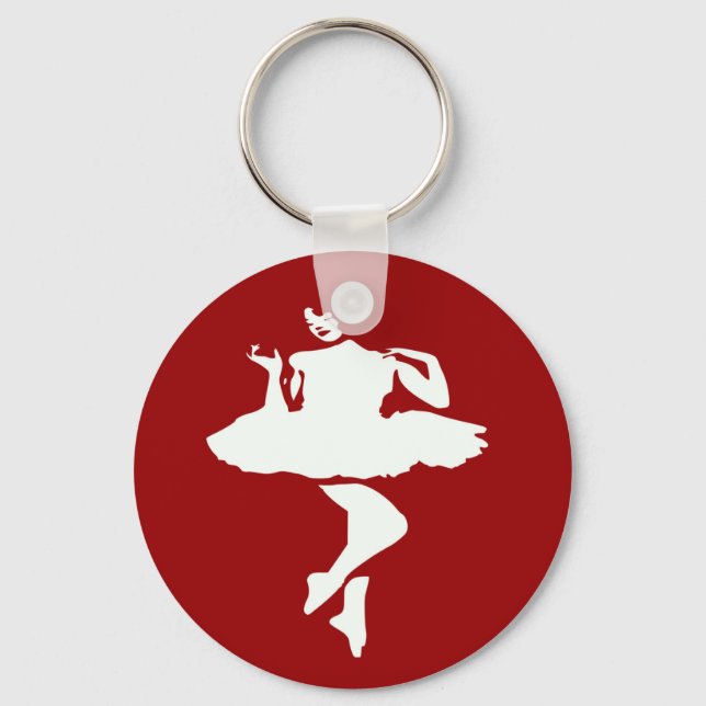 Ballet Dancer Key Ring (Front)