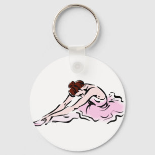 Ballet Dancer Merchandise Key Ring
