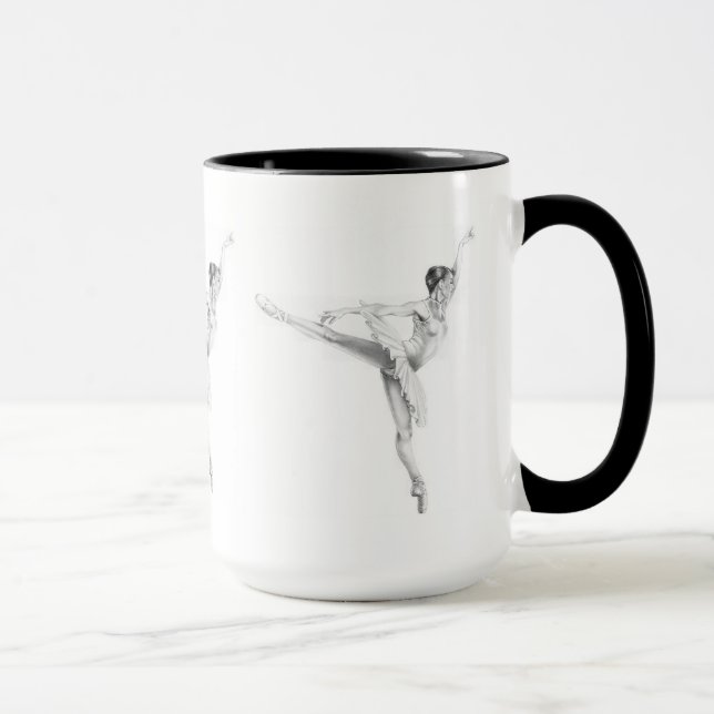 Ballet dancer mug (Right)