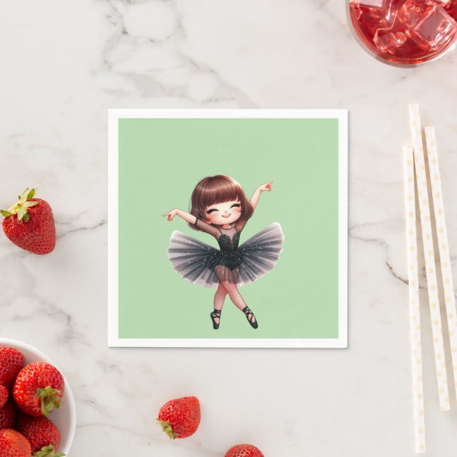 Ballet Dancer Napkin (Insitu)