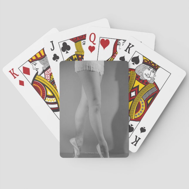 Ballet Dancer Playing Cards (Back)