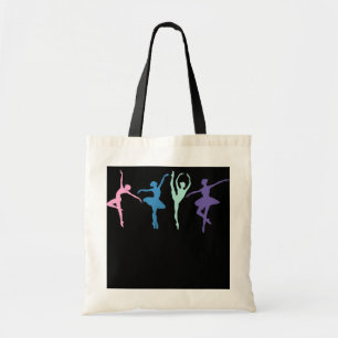 Ballet Dancer Plie Chasse Jete Dancing Ballerina Tote Bag