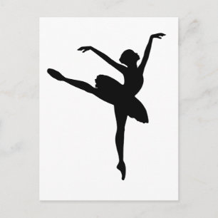 Ballet Dancer Postcard