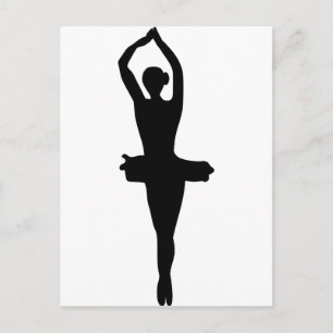 Ballet Dancer Postcard