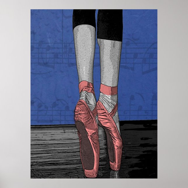 Ballet Dancer Poster (Front)