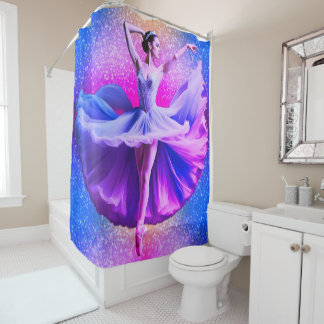 Ballet Dancer Shower Curtain