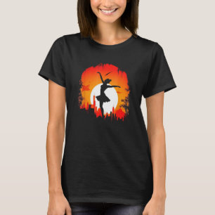 Ballet Dancer Silhouette Ballerina Dancing Women G T-Shirt