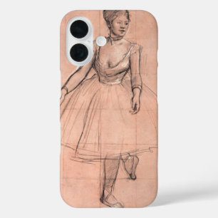 Ballet Dancer (study) by Edgar Degas, Vintage Art iPhone 16 Case